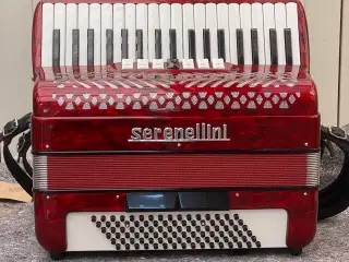 Serenellini Tangent harmonika – 37/96 – meget velh