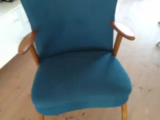 Teaktræ stol
