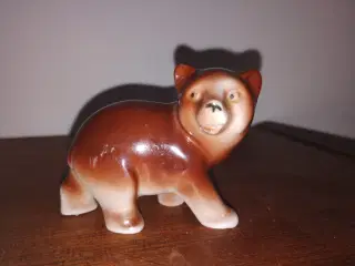 Lille tysk porcelæns bjørn