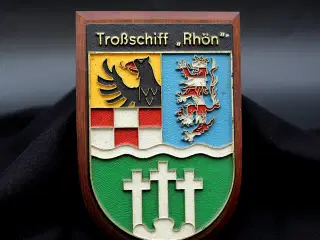 Tysk maritim vægplakette Rhön