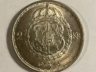2 Kronor Sweden 1946