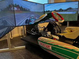 Original KartSim Gokart simulator fra 2019