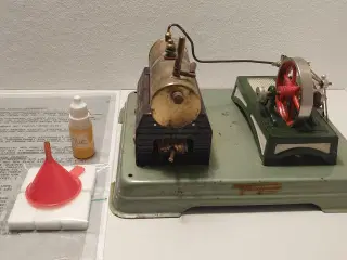 Fleischmann dampmaskine m. tabs, olie, tragt, vejl