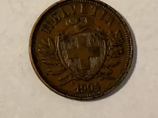 2 Rappen Switzerland 1904