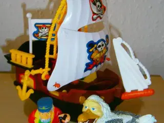 Pirater: Pirat skib, 16 cm lang