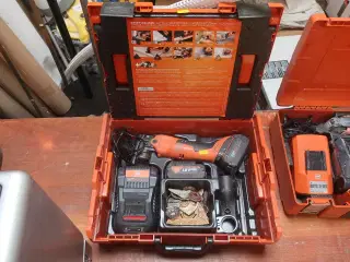 Akkucutter FEIN MULTIMASTER 500 i kuffert inkl. batteri og oplader
