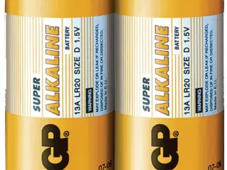 Gp lr20 - 20 stk. pakke batteri