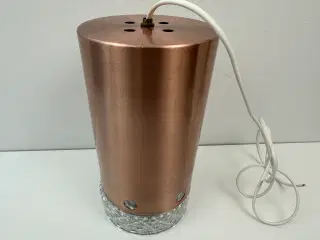 Retro pendel med glasskærm