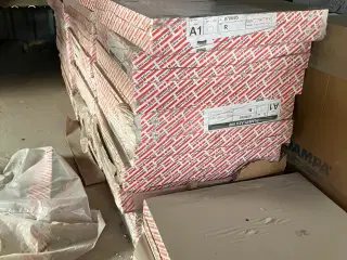 Gibsplader 60x60 akustisk og almindelig 50- pr m2