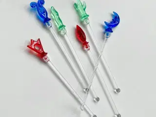 Drinkspinde, plast, 6 stk samlet