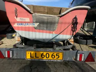 Bådtrailer550Kg m/Reg. attest