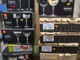 Div. Vin/Vandglas RIEDEL og CRISTALLERIA