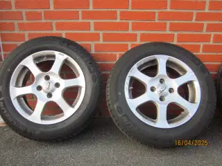 4 stk. 15" Aluf./sommerd. Hyund. I20  årg.16