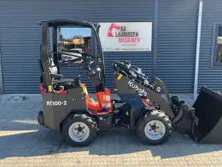 Kubota RT100-2 med skovl og gafler kun kørt 113T