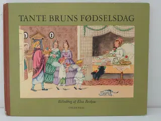 Elsa Beskow: Tante Bruns Fødselsdag. Oplag 1967