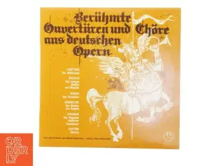 Berühmte Ouvertüren und Chre aus deutschen Opern LP fra Concert Hall