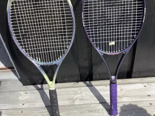 2 fine FISCHER GRAPHITE tennisketchere.Samlet pris