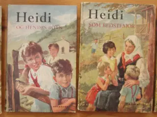 Heidi hardback bøger