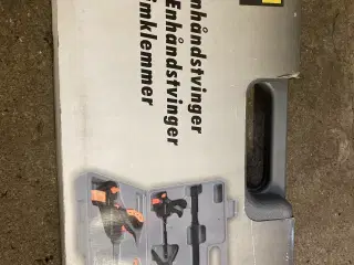 Enhåndstvinger 6 stk