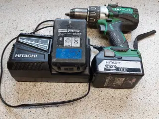 Hitachi akku boremaskine 