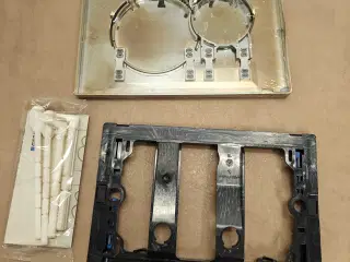 Betjeningsplade Sigma 01, messing Ubrugt 