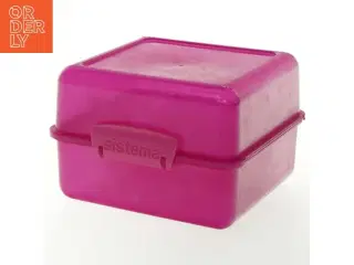 Plastik madkasse fra Sistema (str. 14x10 cm)