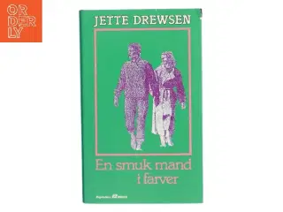 En smuk mand i farver