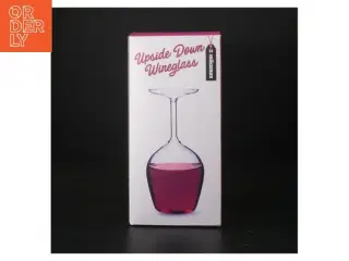 Omvendt vinglas (str. 350 ml, 23,5 x 12 x 8,5 cm)