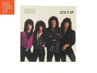KISS Lick It Up vinyl album fra KISS
