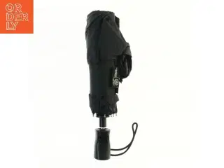 Sort sammenklappelig paraply