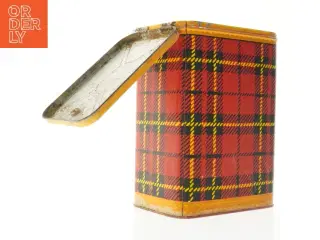 Skotsternet metal dåse (str. 27,5 x 19 x 14 cm)