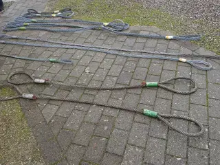 Stålwire/stropper