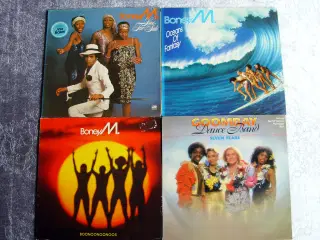 Boney M + Goombay Dance Band på LP