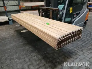 Tagpap brædder brandimprægneret med endenot 30m2