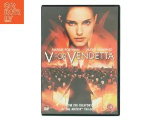 V for Vendetta med Natalie Portman (DVD)