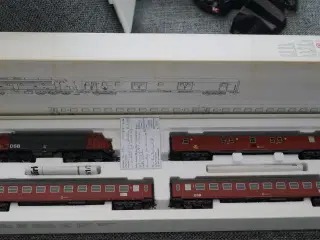 Märklin H0 28524 DSB som ny. Æske med lagerspor.