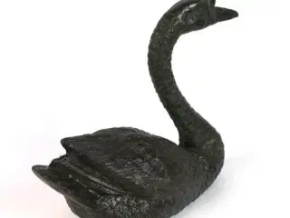 Svane figur i bronze