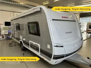 2021 - Dethleffs Camper 550 ESK   Rigtig fin Køjevogn fra Hinshøj Caravan