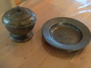 Tin askebæger