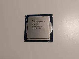 Intel I5 6600K - Mulighed for andre dele