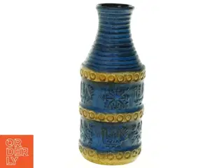 Keramikvase fra W Germany (str. 20x9 cm)