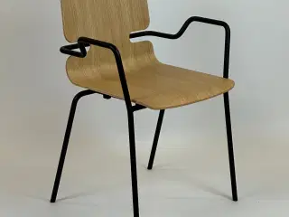 Ohio Wire Chair - Wood / Black