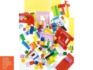 Blandet LEGO klodser fra Lego (str. 25,5x13 cm)