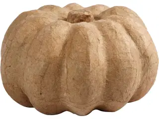 Græskar, H: 10 cm, diam. 16 cm, 1 stk.