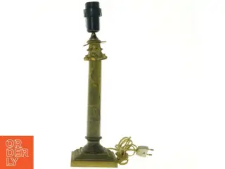 Guldbelagt bordlampefod  (str. 44 cm)