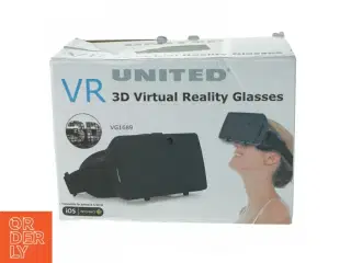 VR 3D virtual reality class fra United (str. 16 x 9 x 12 cm)