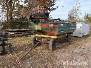 Grædeskærer Conver C480 - med tilhørende vogn