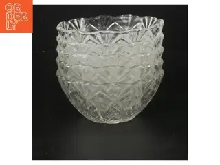 Glas skålesæt (str. 5 stk Ø 12 cm)