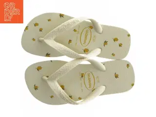 Havaianas/Kongesløjd klipklapper med citronmotiver fra Havaianas (str. 31 til 32)