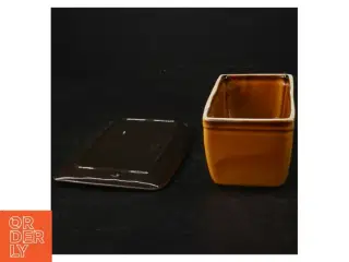 Retro smør dåse (str. 18 x 9 cm)